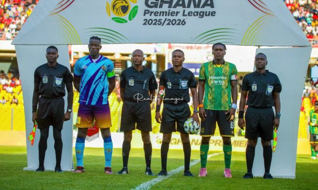 Match Officials for Ghana Premier League Matchday 22