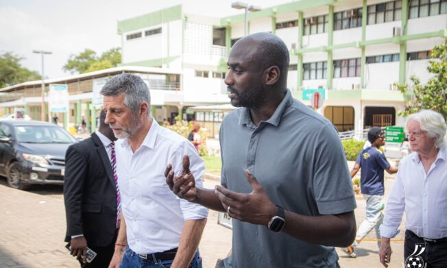 Otto Addo pays heartfelt tribute to Greater Accra Regional Hospital staff