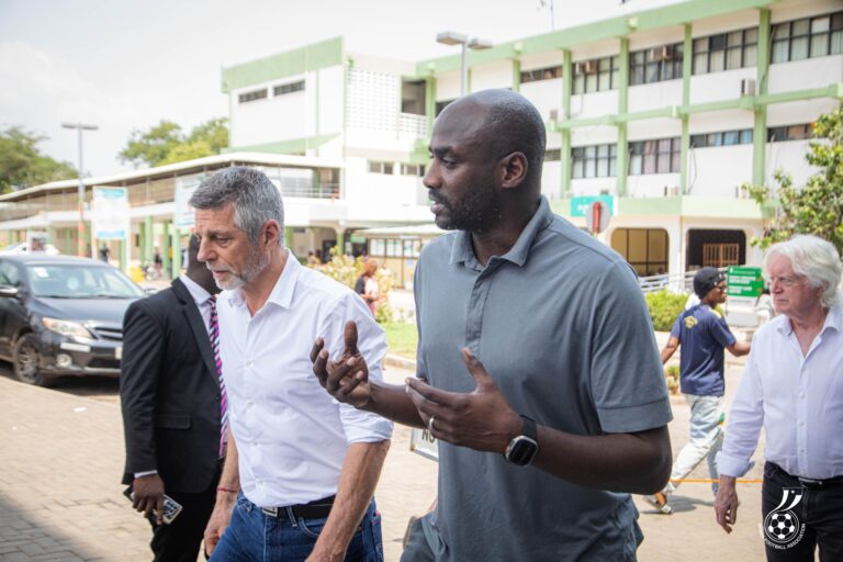 Otto Addo pays heartfelt tribute to Greater Accra Regional Hospital staff