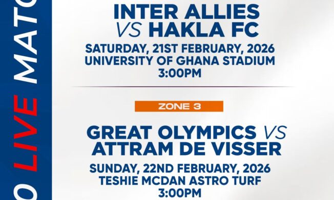 Four live matches headline Access Bank Division One League Matchday 20