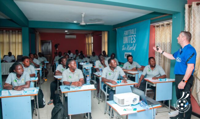 CAF Licence A Coaching Course kicks off at Prampram