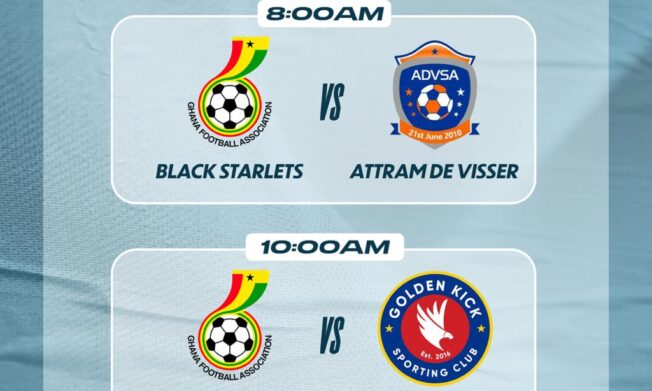 Black Starlets Set for Double-Header Friendlies at Accra Sports Stadium on Wednesday