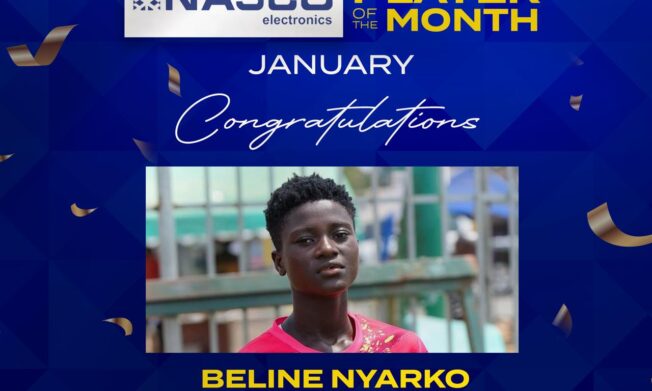 Beline Nyarko crowned NASCO Player of the Month for January
