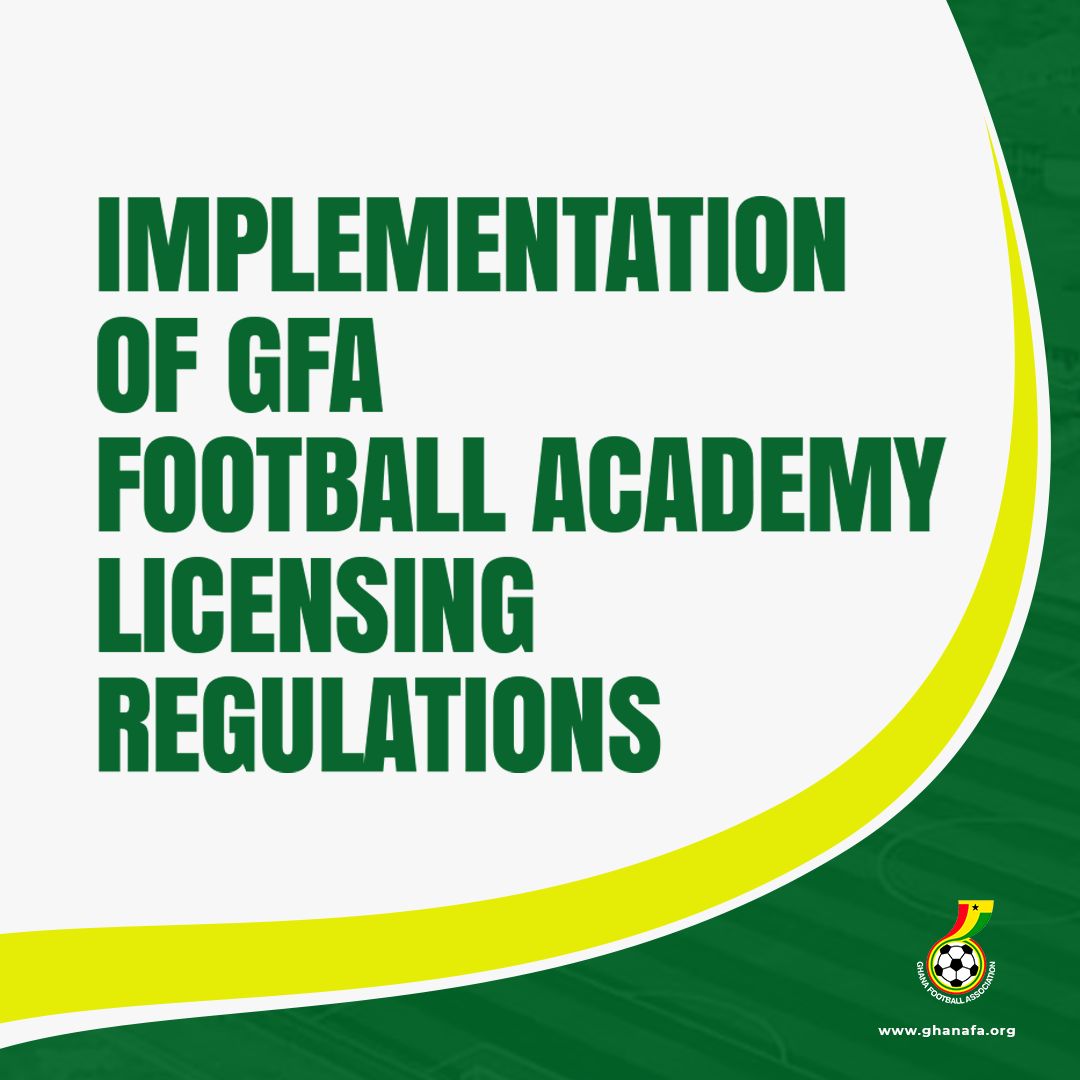 GFA opens process for Licensing Football Academies today