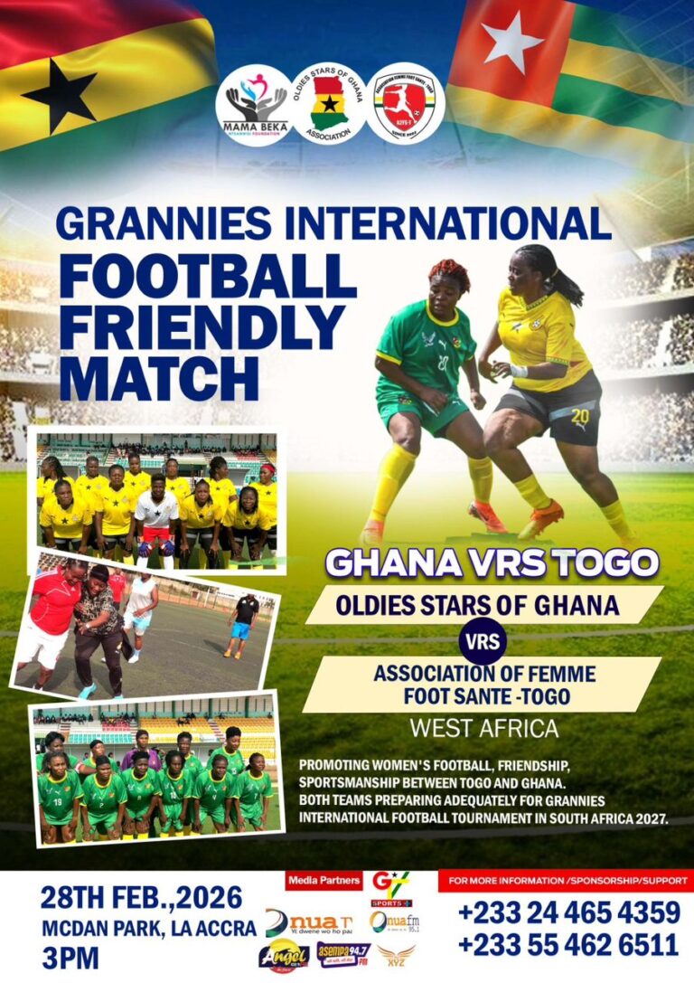 GFA appoints “Catch Them Young” for Ghana vs Togo Oldies International friendly