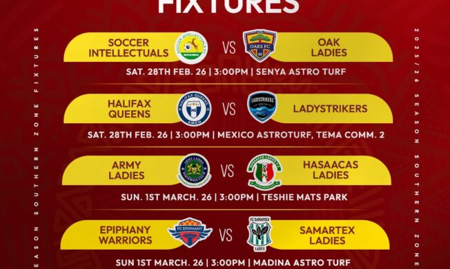 Hasaacas Ladies and Army Ladies battle for top spot in Matchday 14 clash