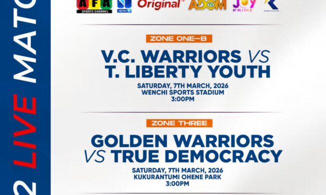 Three Access Bank Division One League matches to air live this weekend