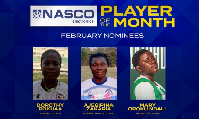 Top performers in Malta Guinness Women''s Premier League vying for NASCO February player of the month award