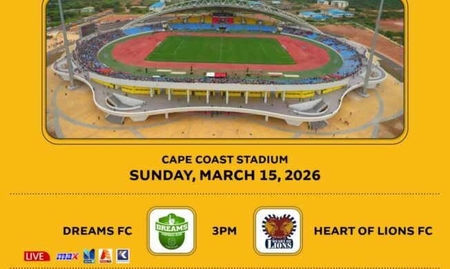 Two MTN FA Cup Quarterfinals go live from Cape Coast stadium this weekend