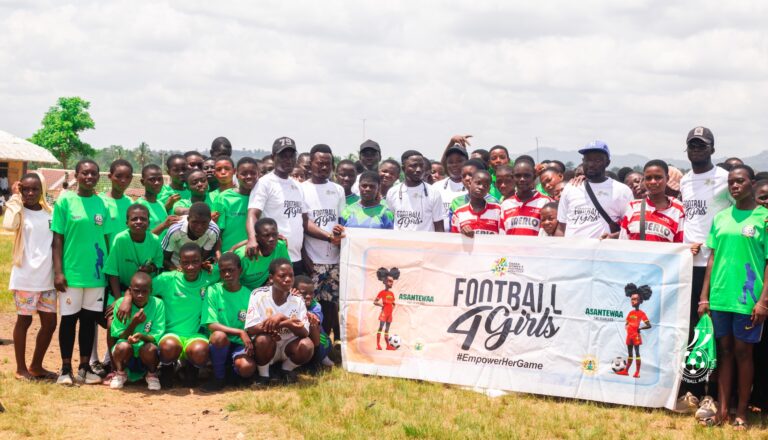 GFA promotes Girls’ empowerment through grassroots football and education in Ayensuano