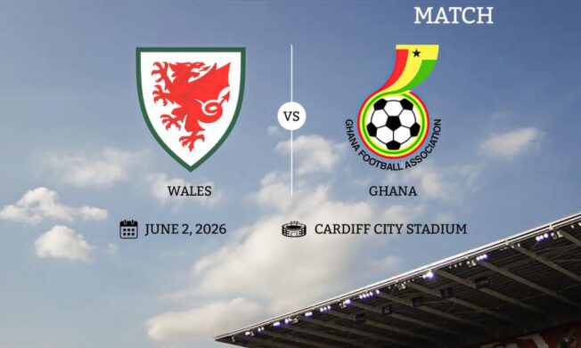 Wales to host Ghana in pre-2026 FIFA World Cup friendly in Cardiff