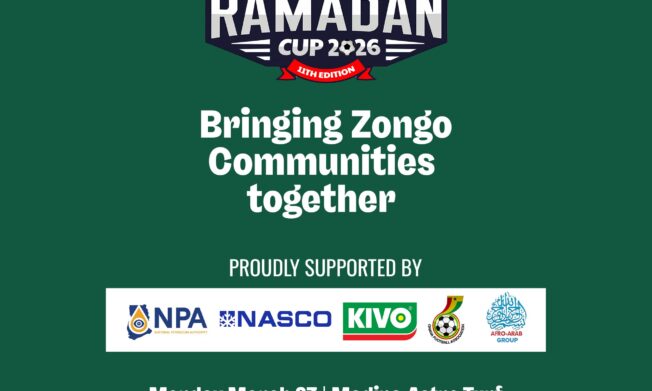 11th edition of Sheikh Sharubutu Ramadan Cup set for Monday March 23 at Madina Astro turf