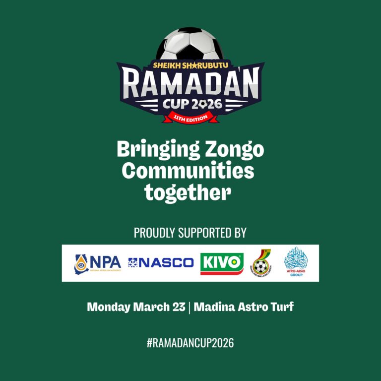 11th edition of Sheikh Sharubutu Ramadan Cup set for Monday March 23 at Madina Astro turf