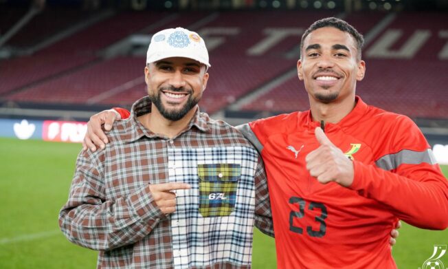 Daniel Kofi Kyereh rekindles Black Stars spirit with surprise training visit in Stuttgart