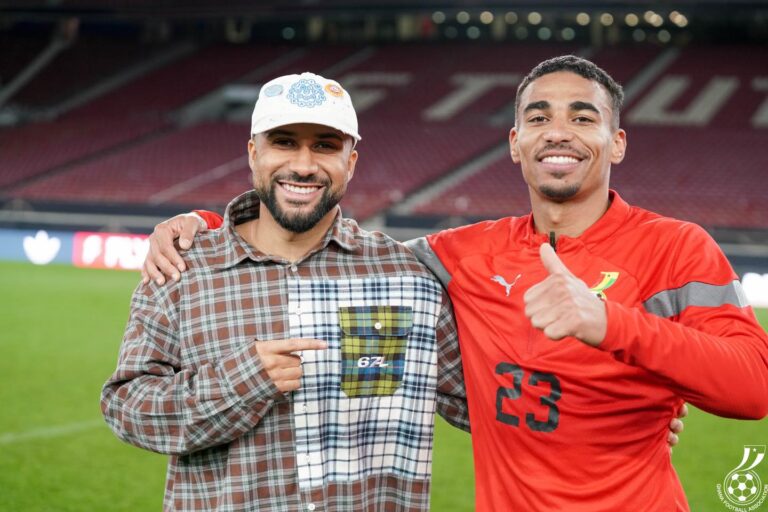 Daniel Kofi Kyereh rekindles Black Stars spirit with surprise training visit in Stuttgart