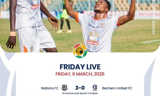 Premier League: Nations FC cruise past Bechem United with big win at Abrankese
