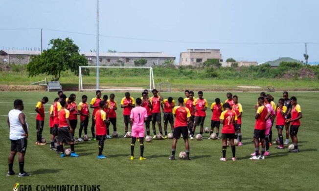 Black Maidens open camp in Prampram ahead of FIFA U-17 Women’s World Cup Qualifiers