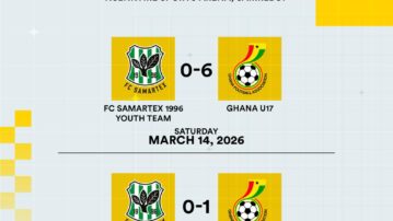 Black Starlets Register Double Victory in Double-Header Against Samartex