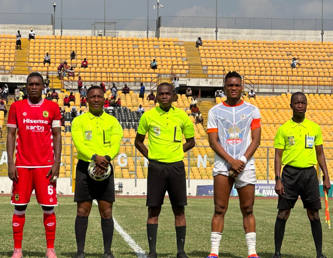 Officiating teams for Ghana Premier League Matchday 27