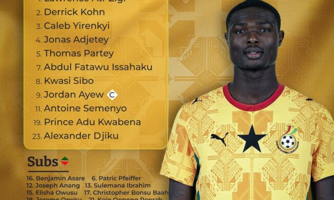 Ati-Zigi, Partey, Semenyo and Ayew lead Ghana's charge against Austria