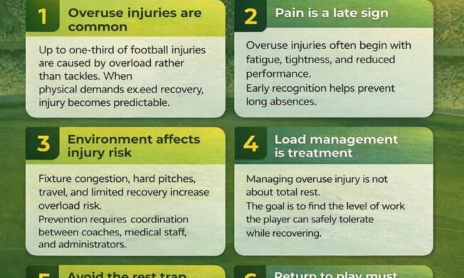 GFA Medical Committee highlights key messages from mid-season webinar on overuse injuries in football