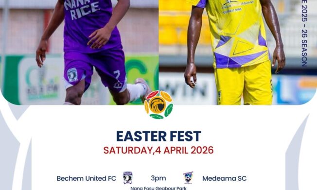 Premier League: Leaders Medeama face stern test against resolute Bechem United