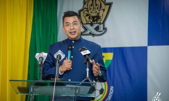 Richard Zhang unveils vision as X1 begins partnership with Ghana Football