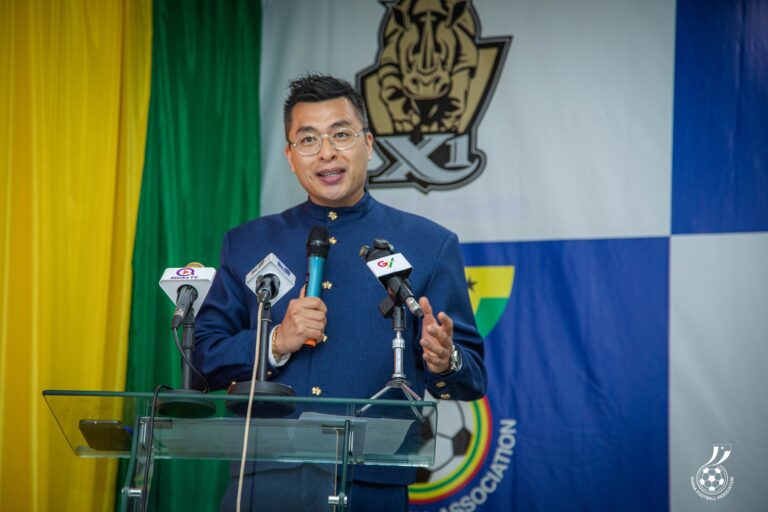 Richard Zhang unveils vision as X1 begins partnership with Ghana Football