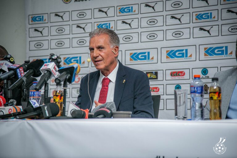 Black Stars coach Carlos Queiroz names 28-man squad for World Cup preparations and Wales friendly