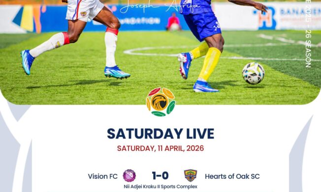 Premier League: Benjamin Kwarteng’s stoppage-time heroics seal dramatic win for Vision over Hearts