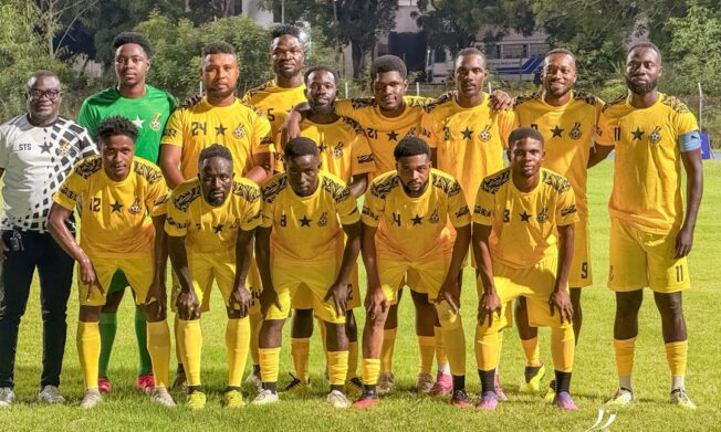 CORPORATE LEAGUE: In-form Eric Donkor powers GFA to 6-1 win over Stanbic Bank in UGCFL