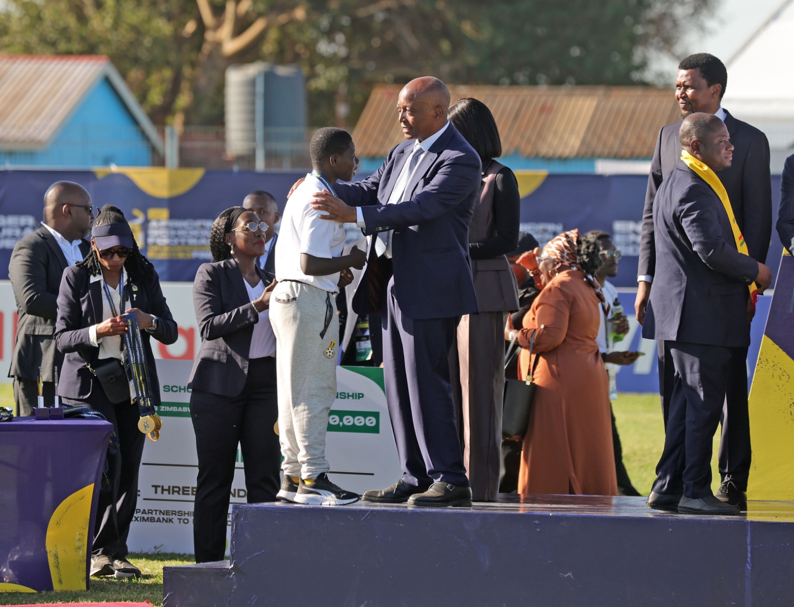 Captain Christiana Ashiaku crowned Best Player as Black Damsels retain CAF Schools Championship title
