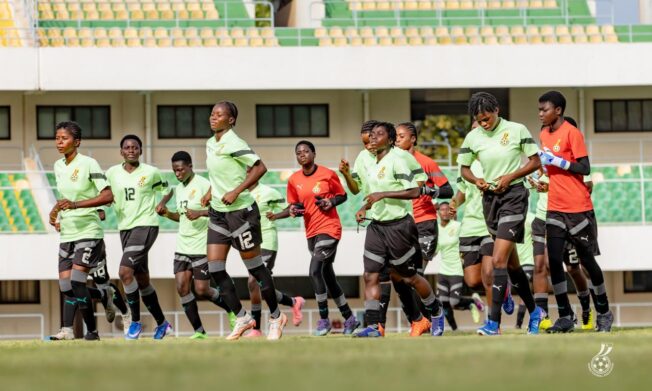 Black Maidens complete final training at Kégué ahead of crucial World Cup Qualifier