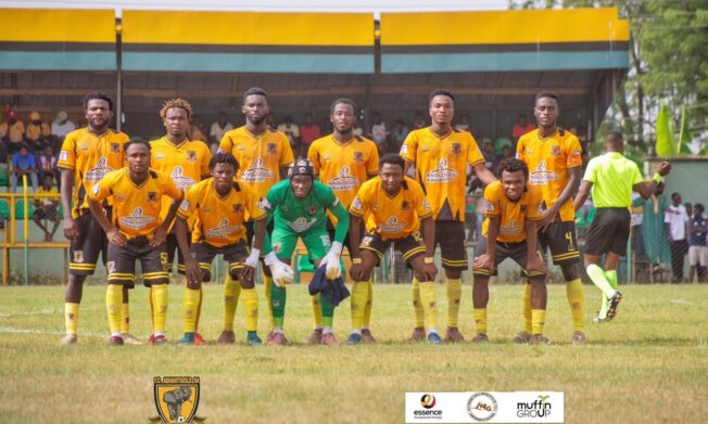 FC AshantiGold extend lead with away win over Rospak in Zone Two