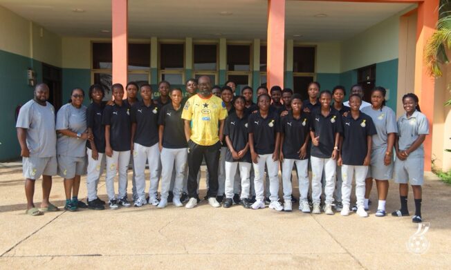 President Simeon-Okraku boosts Black Maidens ahead of crucial Togo return encounter