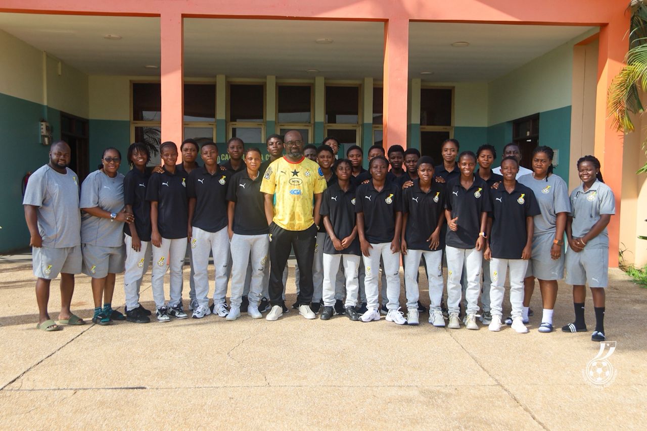 President Simeon-Okraku boosts Black Maidens ahead of crucial Togo return encounter