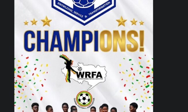 Blacoe Soccer Queens Crowned Western Regional Women’s Division One Champions