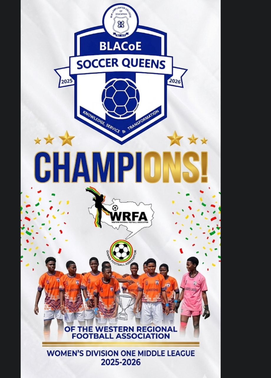 Blacoe Soccer Queens Crowned Western Regional Women’s Division One Champions