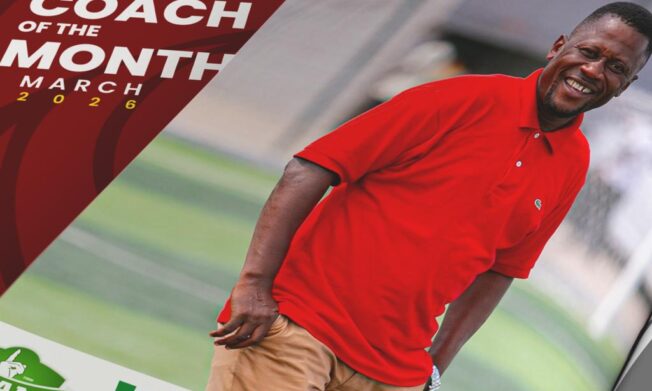 Dreams FC’s Winfred Dormon scoops NASCO Coach of the month award