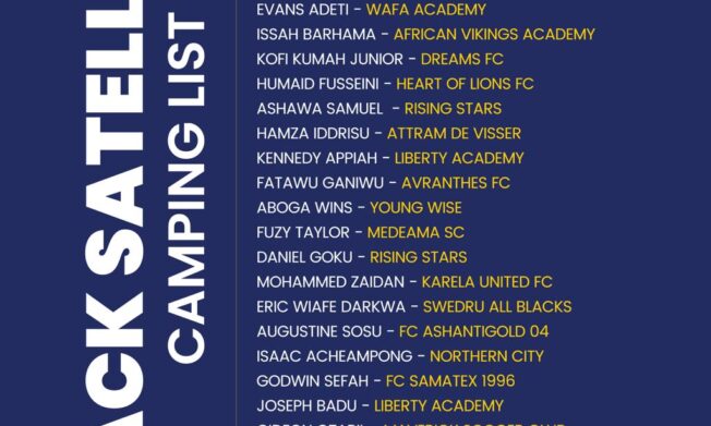 Black Satellites resume camping on April 22