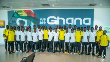 Black Starlets Depart for Ivory Coast Ahead of Double-Header Friendlies
