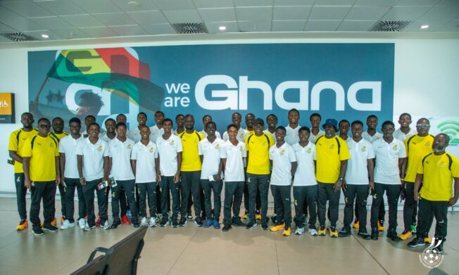 Black Starlets Depart for Ivory Coast Ahead of Double-Header Friendlies