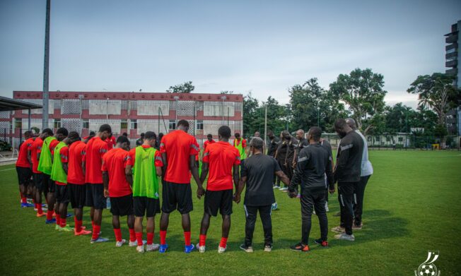 Black Starlets Hold Recovery Session, Shift Focus to Young Elephants Rematch