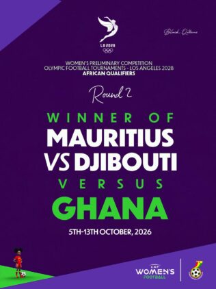 https://www.ghanafa.org/ghana-draw-mauritius-djibouti-winner-in-la-2028-olympic-qualifiers