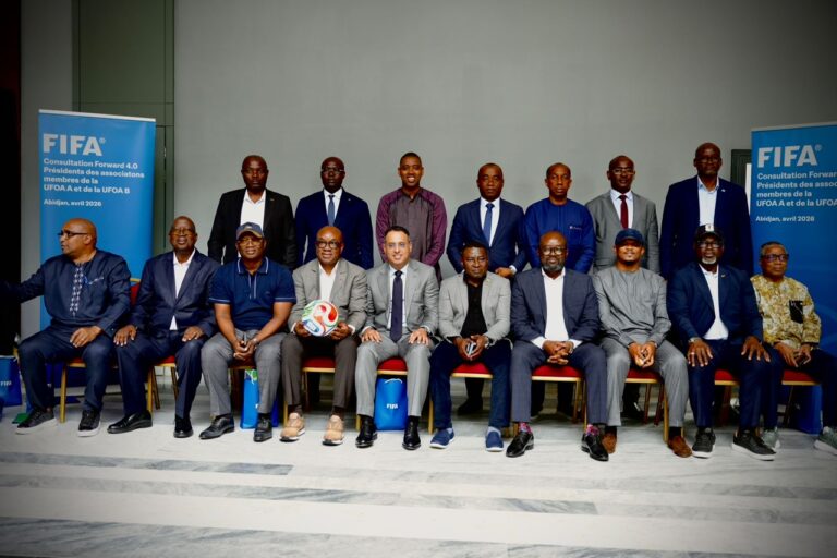 President Kurt Edwin Simeon-Okraku attends FIFA Forward consultative meeting in Abidjan