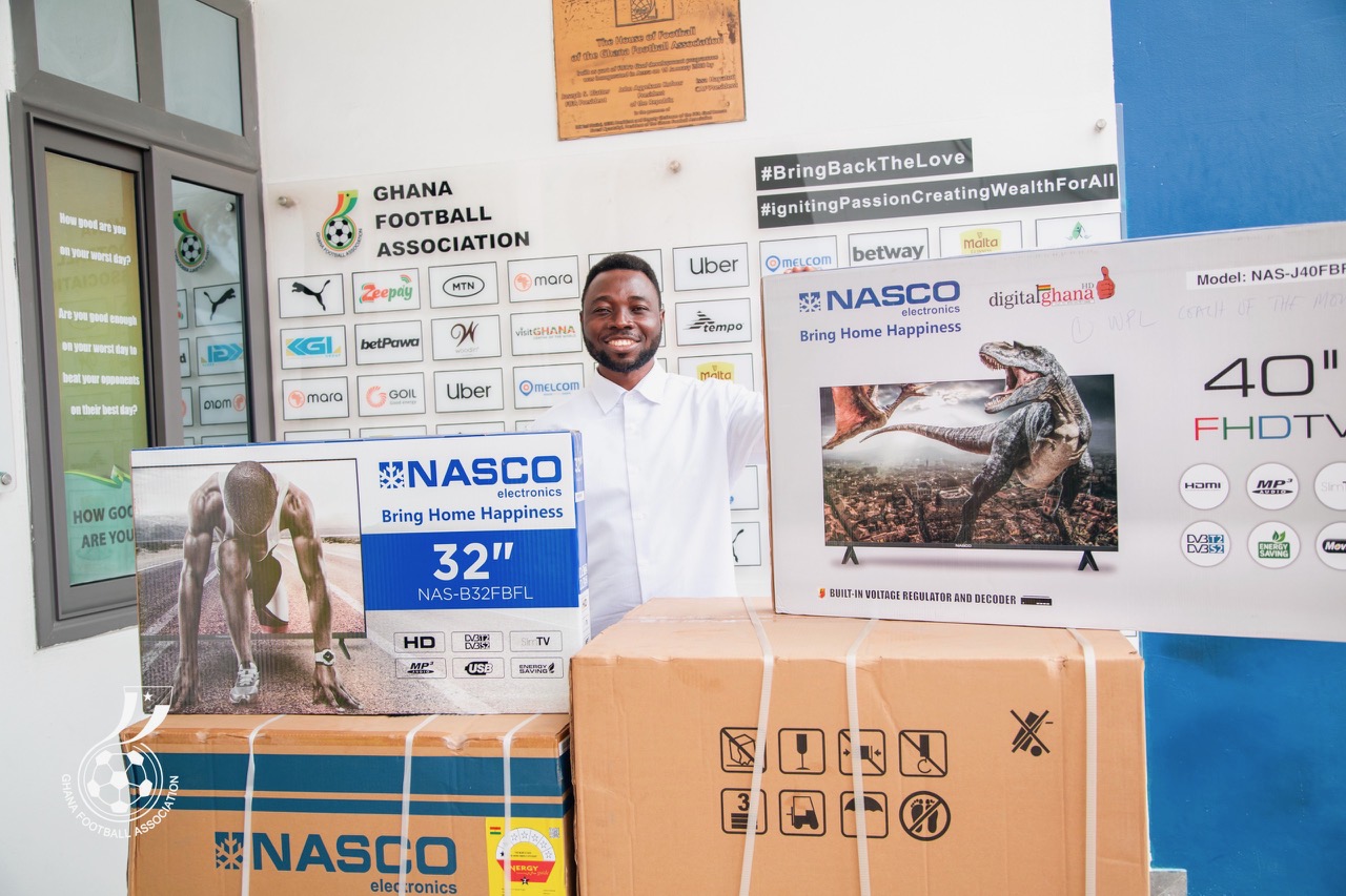 MGWPL Monthly Award winners receive NASCO prizes at GFA Secretariat