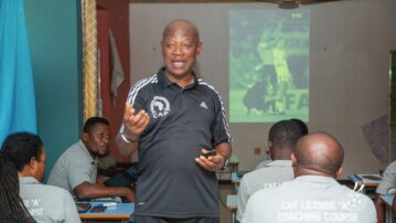 CAF License A Coaching Course - Ghana (Day 5): Laws of the Game