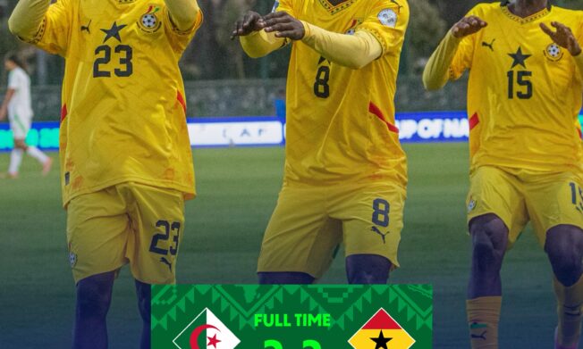 Black Starlets Throw Away Two-Goal Lead in U-17 AFCON Opener Against Algeria