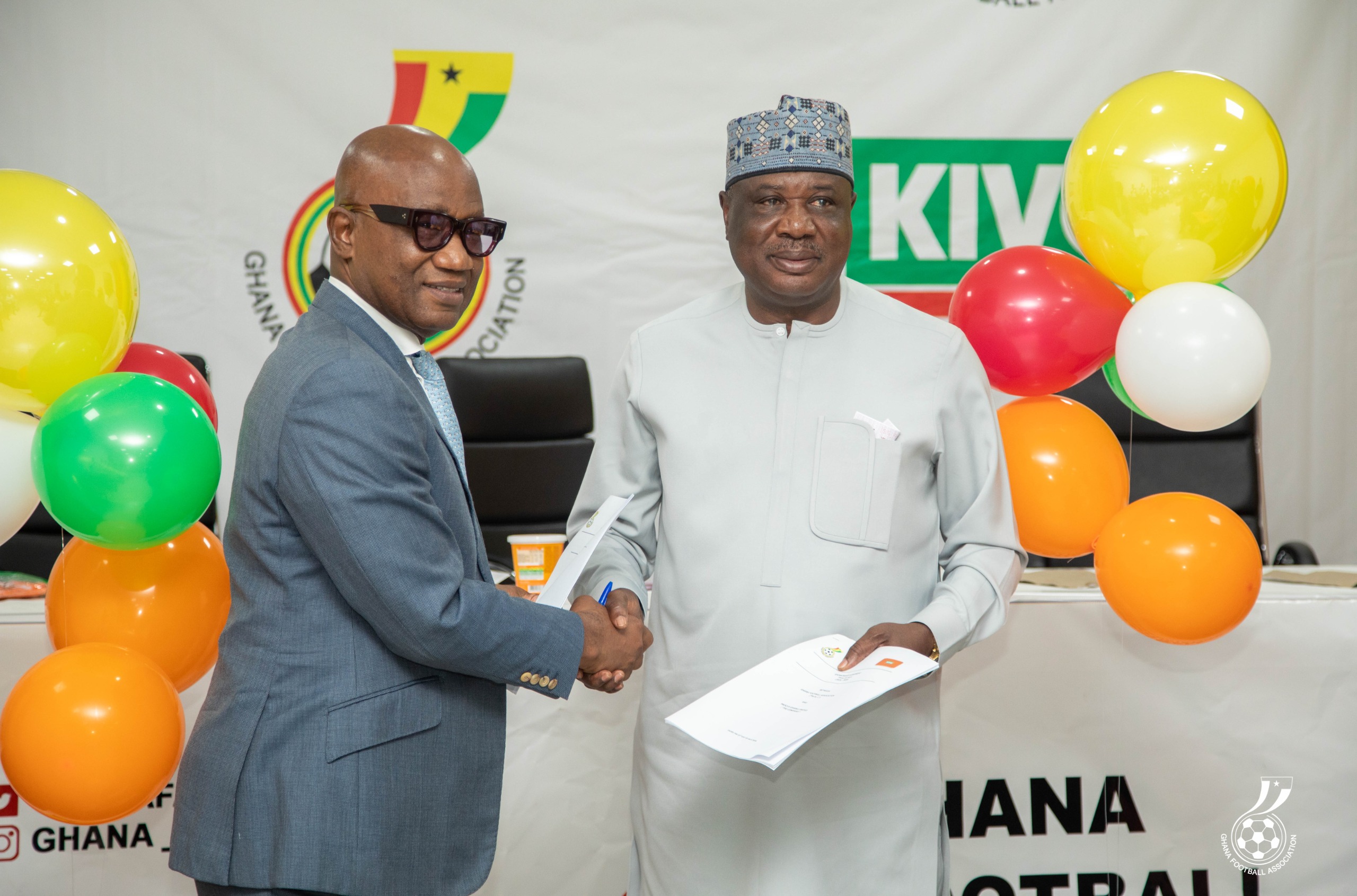 GFA, Kivo Partner to Strengthen Grassroots and Youth Football Development