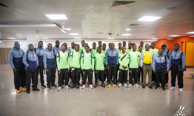 Black Starlets Touch Down in Morocco for U-17 AFCON Mission
